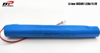 Lithium Ion Rechargeable Battery Pack 1200mAh 11.1V de la NCR 18500 pour le scanner de sécurité