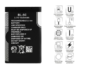 Téléphone portable d'Ion Rechargeable Batteries For Nokia de lithium de BL5C