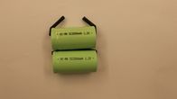 Batteries de relissage cylindrique de nimh de la balayeuse électrique 2000mAh 1.2V