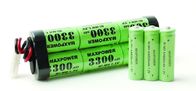 La batterie de Sc 3300mAh 7.2V Nimh emballe 10C pour le CE d'UL de passe-tes de R/C