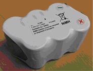 Les batteries de NICD/batterie de Nimh emballe SC1500mAh 7.2V pour l'aspirateur