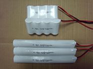 La batterie de NicAd d'éclairage de secours emballe C2500 4.8V, paquet de la batterie 2500mAh