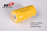 batteries D4500mAh, paquet plat du sous-marin C NICAD de l'annonciateur 1.2v de batterie