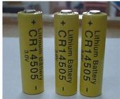 Batterie 1800mAh, batteries au lithium de CR14505 3.0V Li-mno2 d'appareil-photo