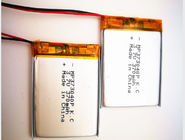 Paquet rechargeable 3,7 V 353040 370mah de batterie de polymère d'ion de lithium de dispositif électrique avec l'UL de CB de kc