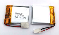 Taille pendante 302025P de la batterie 110mAh de polymère de lithium de bipeur avec l'approbation des CB ROHS d'UL de la CE de kc