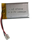 Batterie de cellules de polymère de lithium de puissance élevée rechargeable avec 3.7V 800mAh