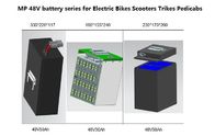 véhicule à roues d'Ion Battery For Electric Bikes deux de lithium de 48V 50Ah