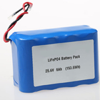 batterie au lithium 8S1P faite sur commande du paquet 32700 de batterie de 25.6V 6Ah LiFePO4