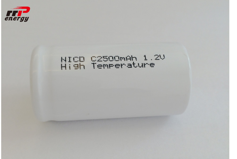 batteries rechargeables de 1.2V C2500mAh NiCd, écurie de batterie d'éclairage de secours
