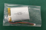 Batterie de lipolymer des CB 1000mAh de la batterie 3.7V GPS 523450 de polymère du lithium IEC62133