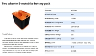 lithium Ion Rechargeable Batteries de 60V 20Ah 30Ah 32Ah pour la moto d'E