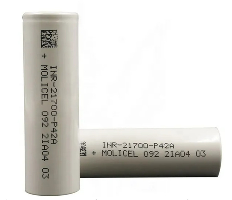 Lithium Ion Rechargeable Batteries 3.7V 4200MAH 45A 21700 de cellules de Molicel