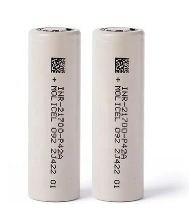 Lithium Ion Rechargeable Batteries 3.7V 4200MAH 45A 21700 de cellules de Molicel