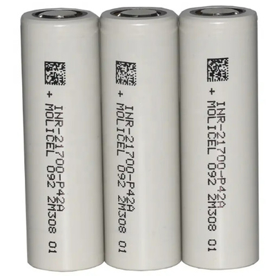 Lithium Ion Rechargeable Batteries 3.7V 4200MAH 45A 21700 de cellules de Molicel