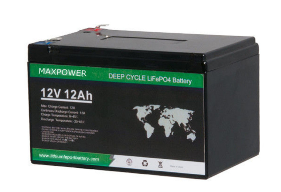 La batterie Lifepo4 rechargeable au lithium-ion 12V 12.8V 24V 6ah 7ah 9ah 12ah 14ah 28ah 30ah