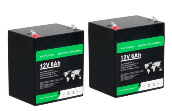 La batterie Lifepo4 rechargeable au lithium-ion 12V 12.8V 24V 6ah 7ah 9ah 12ah 14ah 28ah 30ah