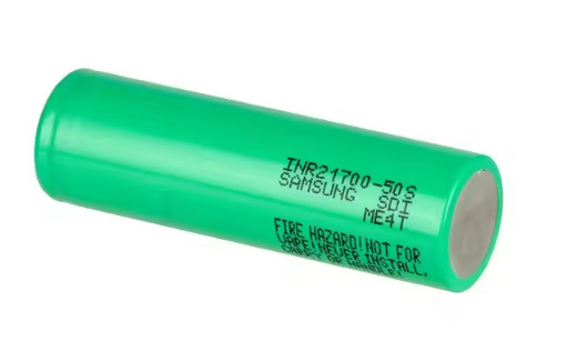 Une batterie au lithium de haute consommation de 21700 de qualité A, d'origine 3.6V 5000mAh