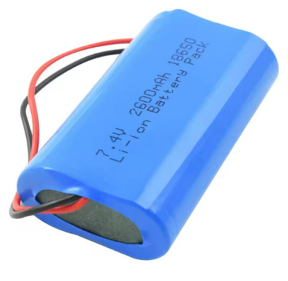 2024 CB UN38.3 batterie au lithium 6.4v 3.7V 18650 2600mah 18650 cellule de batterie au lithium-ion 18650 batterie personnalisée