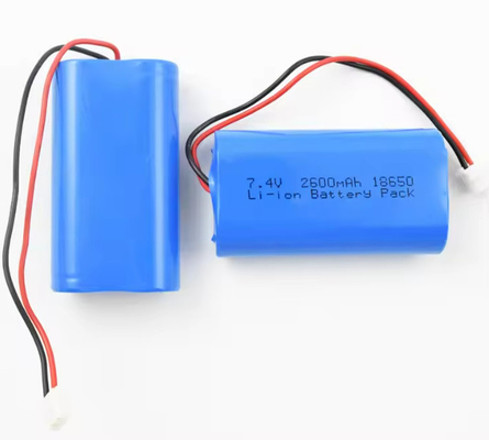 2024 CB UN38.3 batterie au lithium 6.4v 3.7V 18650 2600mah 18650 cellule de batterie au lithium-ion 18650 batterie personnalisée