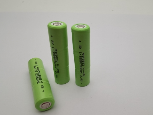 UL 3.6V 200mAh NIMH Piles rechargeables 1/3BBB batterie NIMH personnalisée prête à l'emploi