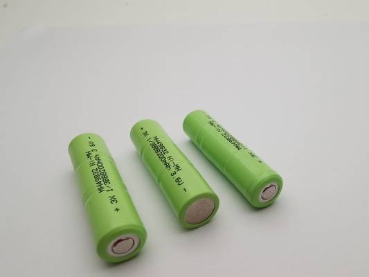 UL 3.6V 200mAh NIMH Piles rechargeables 1/3BBB batterie NIMH personnalisée prête à l'emploi