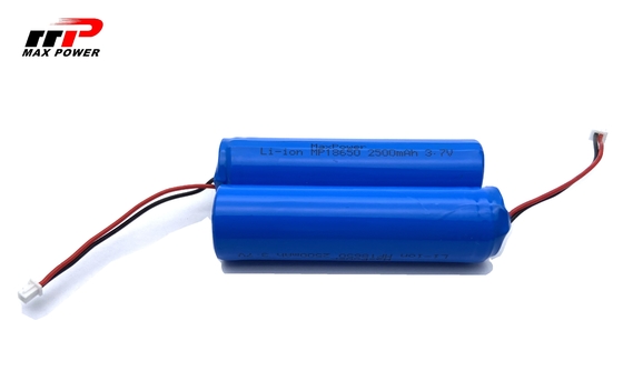 2500mAh 18650 3,7V Piles rechargeables au lithium-ion Utilisation du GPS