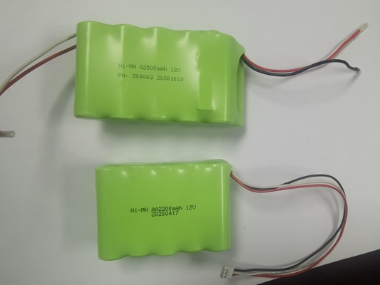 Accumulateur AA 12V AA2000mAh 12V 2200mAh alimentation personnalisée en cas d'urgence