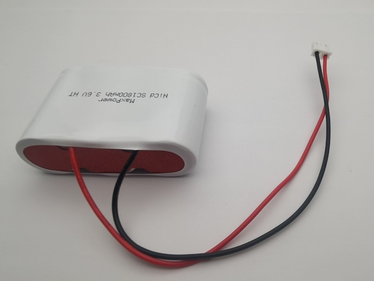 Maxpower NiCd 3.6V SC1800mAh batterie rechargeable lumière d'urgence batteries NICD