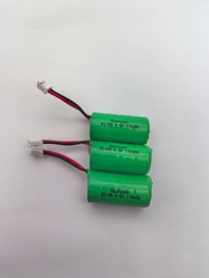 Batterie à bouton Ni-MH rechargeable de 4,8 V à 110 mAh