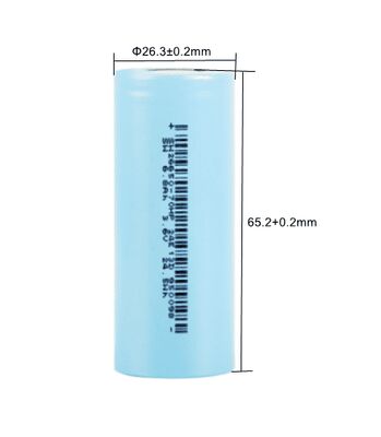 Batterie Lithium-ion 26650 7000mAh Haute Capacité Basse Température (-40°C) Cellule NMC Rechargeable