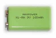 la batterie prismatique de 300mAh 9V NiMh emballe pour l'UL Rohs de la CE de multimètre
