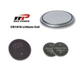 Batterie au lithium primaire non-toxique de CR1616 3.0V LiMnO2 50mAh pour des cartes de musique