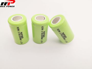 CB cylindrique de haut débit des batteries rechargeables 1.2V 2/3A1200mAh de Nimh aa de surface plane