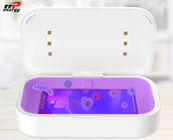 Caisson lumineux ultra-violet portatif d'affichage à cristaux liquides de batterie de chargeur d'hygiène UV sans fil de téléphone