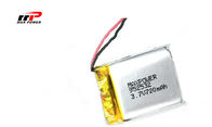 Batterie de polymère du lithium 720mAh de la densité 952532 de haute énergie