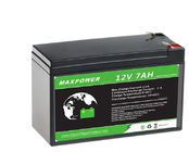 batterie du lithium LiFePo4 de 89.6wh IP55 12V 7Ah 7.2Ah pour la lumière solaire