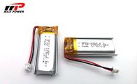 Batterie rechargeable de polymère du lithium 300mAh de MSDS 3.7V 701435