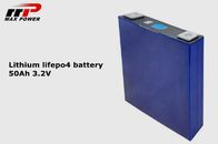 UL de CB des cellules de batterie du fil 3.2V 50Ah LiFePO4 de PCM LF50F kc