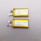 Li Polymer Battery de plastique en aluminium 752950 1200mah 0.2C avec l'UL IEC62133