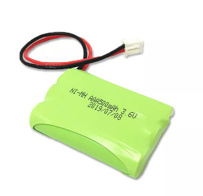 boîte rechargeable du paquet T de batterie de 3.6V D.C.A. 500mAh Nimh montée sur véhicule