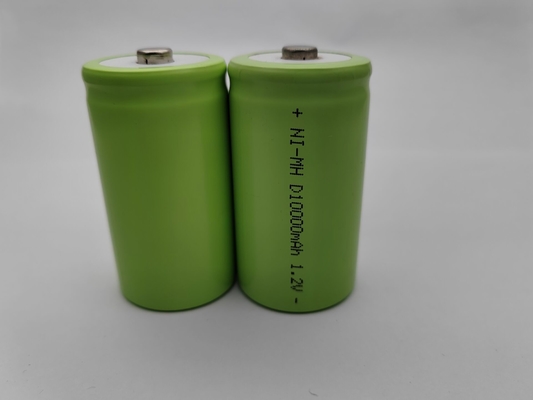 D Taille des piles rechargeables à hydrure de nickel métallique 10000 MAH, IEC62133,UL,KC CE