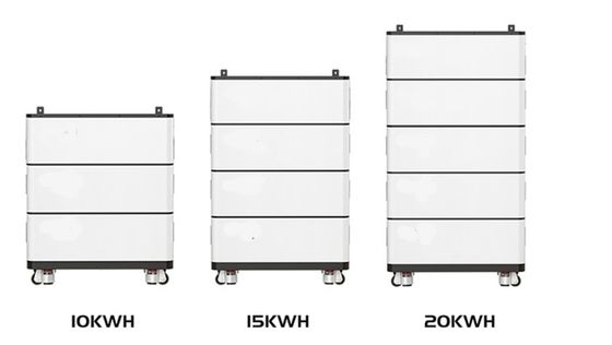 Batteries de stockage d'énergie solaire Hv 200V 300V 400V 50Ah batterie au lithium haute tension avec contrôleur BMS