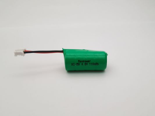 Batterie à bouton Ni-MH rechargeable de 4,8 V à 110 mAh