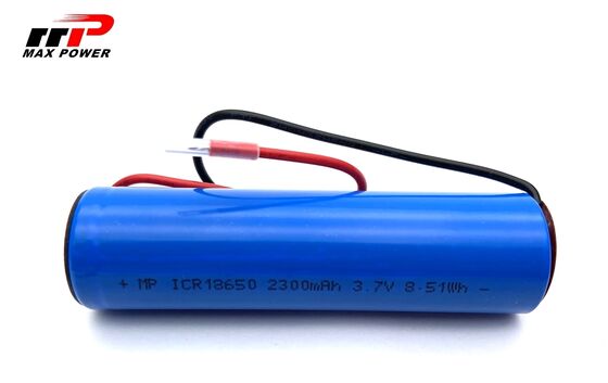 Batteries lithium-ion 18650 2300mAh 3,7V CB CE BIS IEC2133 CB