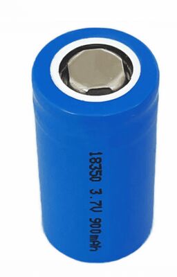 Batterie lithium-ion Grade A INR18350 3.7V 900mAh rechargeable haute capacité