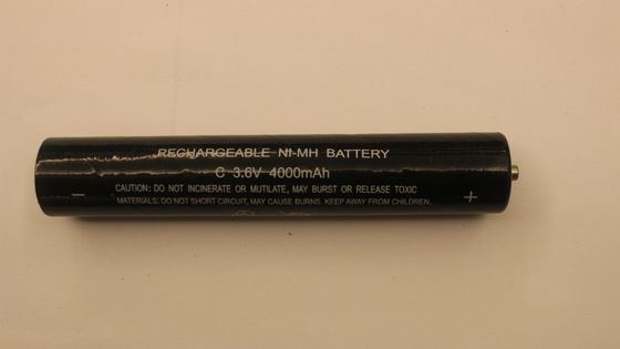 Batterie de lae-torche rechargeable de NiMH 3.6V C4000mAh pour la lanterne caante