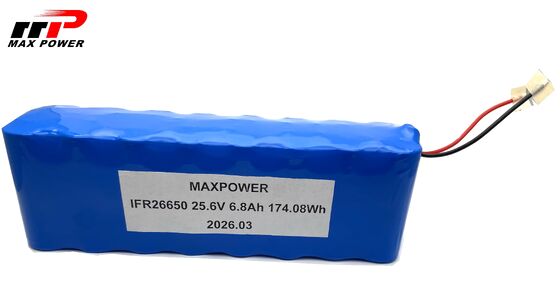 Batterie LiFePO₄ 8S2P 26650 25,6V 6,8Ah Solution énergétique haute puissance pour robots industriels