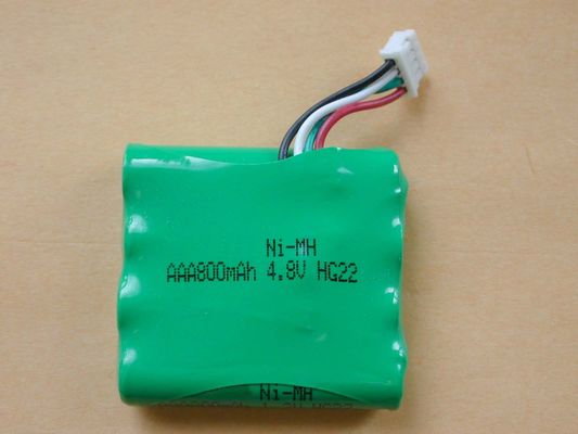 La batterie de Nimh de talkie-walkie emballe 4.8V, batteries d'AA2300 800mAh