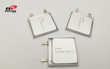 BRI kc MSDS UN38.3 de CB du CEI de paquet de batterie de polymère de lithium de 3.7V 300mAh